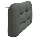 gavlpude Hvar 193 cm stof mørkegrå - xlshop.dk