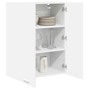 Hængeskab Hvid 60 x 31 x 80 cm Konstrueret træ - xlshop.dk