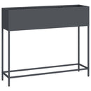 Hævet haveplante Antracit 100 x 26 x 82 cm Stål - xlshop.dk