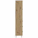 Highboard Artisan Egetræ 69,5 x 34 x 180 cm Konstrueret træ - xlshop.dk