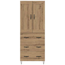 Highboard Artisan Egetræ 69,5 x 34 x 180 cm Konstrueret træ - xlshop.dk