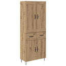 Highboard Artisan Egetræ 69,5 x 34 x 180 cm Konstrueret træ - xlshop.dk