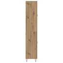 Highboard Artisan Egetræ 69,5 x 34 x 180 cm Konstrueret træ - xlshop.dk