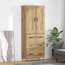 Highboard Artisan Egetræ 69,5 x 34 x 180 cm Konstrueret træ - xlshop.dk