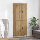Highboard Artisan Egetræ 69,5 x 34 x 180 cm Konstrueret træ - xlshop.dk
