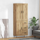 Highboard Artisan Egetræ 69,5 x 34 x 180 cm Konstrueret træ - xlshop.dk