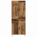 Highboard Gammelt træ 69,5 x 34 x 180 cm Konstrueret træ - xlshop.dk