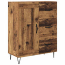 Highboard Gammelt træ 69,5 x 34 x 180 cm Konstrueret træ - xlshop.dk