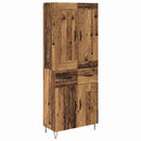 Highboard Gammelt træ 69,5 x 34 x 180 cm Konstrueret træ - xlshop.dk