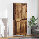 Highboard Gammelt træ 69,5 x 34 x 180 cm Konstrueret træ - xlshop.dk
