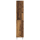 Highboard Gammelt træ 69,5 x 34 x 180 cm Konstrueret træ - xlshop.dk