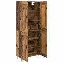 Highboard Gammelt træ 69,5 x 34 x 180 cm Konstrueret træ - xlshop.dk