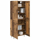 Highboard Gammelt træ 69,5 x 34 x 180 cm Konstrueret træ - xlshop.dk