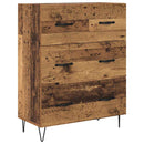 Highboard Gammelt træ 69,5 x 34 x 180 cm Konstrueret træ - xlshop.dk