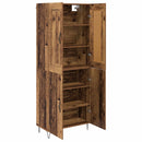 Highboard Gammelt træ 69,5 x 34 x 180 cm Konstrueret træ - xlshop.dk