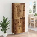 Highboard Gammelt træ 69,5 x 34 x 180 cm Konstrueret træ - xlshop.dk