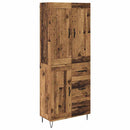 Highboard Gammelt træ 69,5 x 34 x 180 cm Konstrueret træ - xlshop.dk