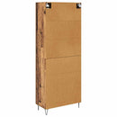 Highboard Gammelt træ 69,5 x 34 x 180 cm Konstrueret træ - xlshop.dk