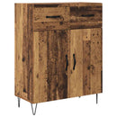 Highboard Gammelt træ 69,5 x 34 x 180 cm Konstrueret træ - xlshop.dk