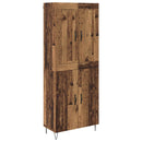Highboard Gammelt træ 69,5 x 34 x 180 cm Konstrueret træ - xlshop.dk
