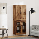 Highboard Gammelt træ 69,5 x 34 x 180 cm Konstrueret træ - xlshop.dk