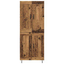 Highboard Gammelt træ 69,5 x 34 x 180 cm Konstrueret træ - xlshop.dk
