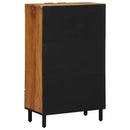 Highboard med skuffe Brun 60 x 33 x 100 cm Massivt mangotræ - xlshop.dk