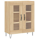 højskab 69,5x34x180 cm konstrueret træ sonoma-eg - xlshop.dk
