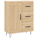 højskab 69,5x34x180 cm konstrueret træ sonoma-eg - xlshop.dk