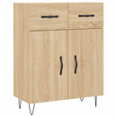 højskab 69,5x34x180 cm konstrueret træ sonoma-eg - xlshop.dk