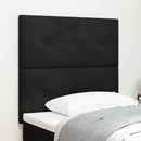 Hovedgærde Sort 80 cm Fløjl - xlshop.dk