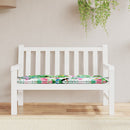 hynde til havebænk 120x50x7 cm stof flerfarvet - xlshop.dk