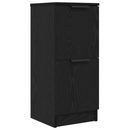 Sideboard 3 pcs Sort eg Konstrueret træ