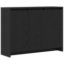 Sideboard Sort 102 x 29.5 x 75 cm Konstrueret træ
