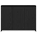 Sideboard Sort 102 x 29.5 x 75 cm Konstrueret træ