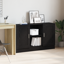 Sideboard Sort eg 120 x 30,5 x 70 cm Konstrueret træ