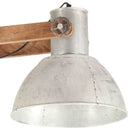 industriel hængelampe 25 W 109 cm E27 sølvfarvet - xlshop.dk