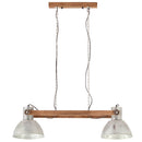industriel hængelampe 25 W 109 cm E27 sølvfarvet - xlshop.dk