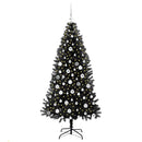 Juletræ Sort 180 cm PVC - xlshop.dk
