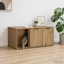 Kattebur møbel Artisan-eg 100 x 49 x 45 cm Konstrueret træ - xlshop.dk