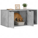 Kattebur møbel Betongrå 100 x 49 x 45 cm Konstrueret træ - xlshop.dk