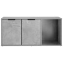 Kattebur møbel Betongrå 100 x 49 x 45 cm Konstrueret træ - xlshop.dk