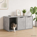 Kattebur møbel Betongrå 100 x 49 x 45 cm Konstrueret træ - xlshop.dk