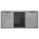 Kattebur møbel Betongrå 100 x 49 x 45 cm Konstrueret træ - xlshop.dk