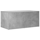 Kattebur møbel Betongrå 100 x 49 x 45 cm Konstrueret træ - xlshop.dk