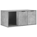 Kattebur møbel Betongrå 100 x 49 x 45 cm Konstrueret træ - xlshop.dk