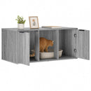 Kattebur møbel Grå Sonoma 100 x 49 x 45 cm Konstrueret træ - xlshop.dk