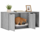 Kattebur møbel Grå Sonoma 100 x 49 x 45 cm Konstrueret træ - xlshop.dk
