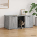 Kattebur møbel Grå Sonoma 100 x 49 x 45 cm Konstrueret træ - xlshop.dk