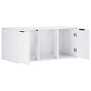 Kattebur møbel Hvid 100 x 49 x 45 cm Konstrueret træ - xlshop.dk